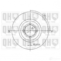 Тормозной диск QUINTON HAZELL MDBZ9L 646421 bdc3687 BDC3 687P - Изображение 2