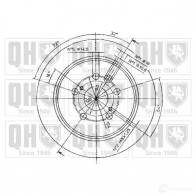 Тормозной диск QUINTON HAZELL CH19RD BDC484 3P bdc4843 646951 - Изображение 2