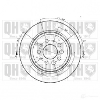Тормозной диск QUINTON HAZELL bdc1030 BDC1030 P 9F630 646095 - Изображение 2