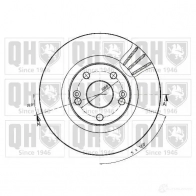 Тормозной диск QUINTON HAZELL 4F9NCCQ bdc3602 BDC 3602P 646370 - Изображение 2