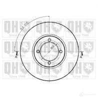 Тормозной диск QUINTON HAZELL bdc3185 H5N5R BDC 3185P 646155 - Изображение 2