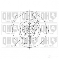 Тормозной диск QUINTON HAZELL 647017 bdc4986 BDC4 986P 9P885 - Изображение 2