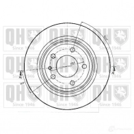 Тормозной диск QUINTON HAZELL CPCVQXW bdc3847 BDC38 47P 646545 - Изображение 2