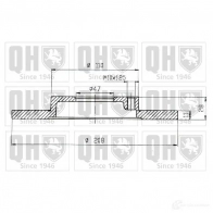 Тормозной диск QUINTON HAZELL BDC385 0P 646546 bdc3850 9QO6CT - Изображение 1