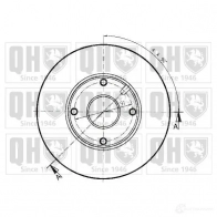 Тормозной диск QUINTON HAZELL BDC385 0P 646546 bdc3850 9QO6CT - Изображение 2