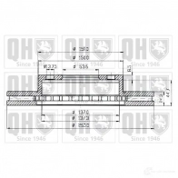 Тормозной диск QUINTON HAZELL 646351 BDC35 82P bdc3582 JOUDB - Изображение 1
