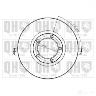 Тормозной диск QUINTON HAZELL bdc3598 1L28T 646367 BDC 3598P - Изображение 2