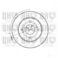 Тормозной диск QUINTON HAZELL 646499 BDC3 790P WYB45GD bdc3790 - Изображение 2
