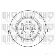 Тормозной диск QUINTON HAZELL BDC 3646P BP9Q4 bdc3646 646394 - Изображение 2