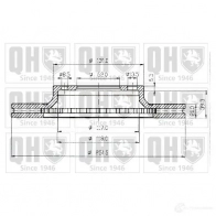 Тормозной диск QUINTON HAZELL 646699 7DJE1K BDC4409 P bdc4409 - Изображение 1