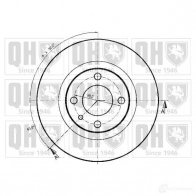 Тормозной диск QUINTON HAZELL 646699 7DJE1K BDC4409 P bdc4409 - Изображение 2