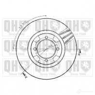 Тормозной диск QUINTON HAZELL 646312 bdc3529 BD C3529P VHMR2 - Изображение 2