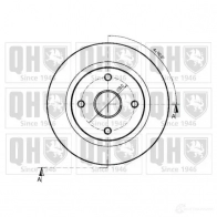Тормозной диск QUINTON HAZELL bdc3566 BDC3 566P 646339 DWLR016 - Изображение 2