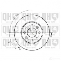 Тормозной диск QUINTON HAZELL 646326 bdc3549 6516MEF BDC354 9P