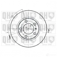 Тормозной диск QUINTON HAZELL BDC 4530P 646732 bdc4530 JL1GC - Изображение 2
