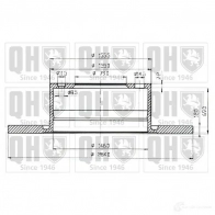 Тормозной диск QUINTON HAZELL FKK6OA 646204 bdc3294 BDC 3294P - Изображение 1