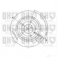 Тормозной диск QUINTON HAZELL 646444 bdc3720 F5UXR8X B DC3720P - Изображение 2
