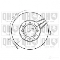 Тормозной диск QUINTON HAZELL bdc3595 646364 S31MPQJ B DC3595P - Изображение 2
