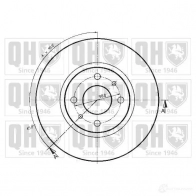 Тормозной диск QUINTON HAZELL 646254 BD C3440P L9F78 bdc3440 - Изображение 2
