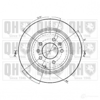 Тормозной диск QUINTON HAZELL 646487 S8CRP BD C3777P bdc3777 - Изображение 2