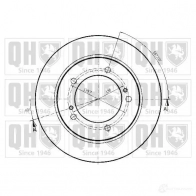 Тормозной диск QUINTON HAZELL BDC3 460P 646272 bdc3460 5KLSDFL - Изображение 2