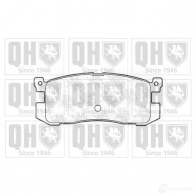 Тормозные колодки, комплект QUINTON HAZELL 651192 bp566 U8MGLIF 2155 8
