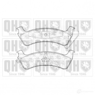 Тормозные колодки, комплект QUINTON HAZELL 650205 bp1173 7502 -D713 7502A-D666