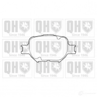 Тормозные колодки, комплект QUINTON HAZELL 650382 bp1349 23 864 8RY62 - Изображение 3