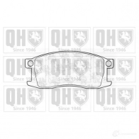 Тормозные колодки, комплект QUINTON HAZELL bp194 DC7XP6Q 650921 2073 5