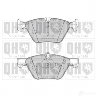 Тормозные колодки, комплект QUINTON HAZELL 7S82F3 K 650824 5050438307030 bp1770 - Изображение 2
