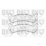 Тормозные колодки, комплект QUINTON HAZELL bp915 2177 0 RVDX2G 651436