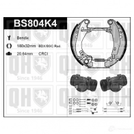 Барабанные тормозные колодки, комплект QUINTON HAZELL 651957 JRG NUY 5050438349306 bs804k4