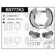 Барабанные тормозные колодки, комплект QUINTON HAZELL 5050438349160 651931 LRM VL bs777k3