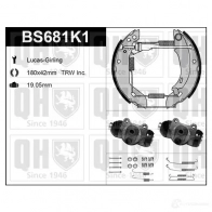 Барабанные тормозные колодки, комплект QUINTON HAZELL bs681k1 651838 5050438349016 XO Z52