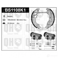 Барабанные тормозные колодки, комплект QUINTON HAZELL 651580 5050438349511 V 623BH bs1108k1