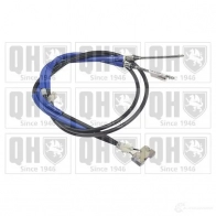 Трос ручника, стояночного тормоза QUINTON HAZELL Ford Fiesta 4 (DX, JA, JB) Хэтчбек 1.8 D 60 л.с. 1995 – 2000 bc3399 J73E 9F 5016593735330