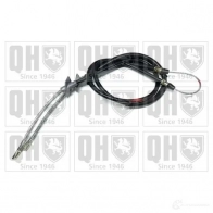 Трос ручника, стояночного тормоза QUINTON HAZELL 7 3JRF Lada bc2357 5016593299702