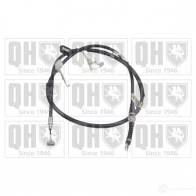 Трос ручника, стояночного тормоза QUINTON HAZELL Fiat Sedici XAIOW LH bc4309 5050438361421