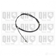 Трос ручника, стояночного тормоза QUINTON HAZELL 5016593734852 XQ 8B5 bc3350 Opel Corsa (C) 3 Хэтчбек 1.8 (F08. F68) 125 л.с. 2000 – 2009