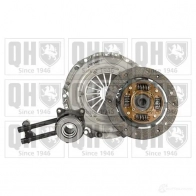 Комплект сцепления QUINTON HAZELL ABF XU 5050438069723 Ford Fiesta 5 (CBK, JH, JD) Хэтчбек 1.3 69 л.с. 2001 – 2008 qkt2754af