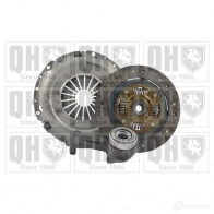 Комплект сцепления QUINTON HAZELL R K6053F qkt2533af 5016593760332 Ford Fiesta 4 (DX, JA, JB) Хэтчбек 1.8 DI 75 л.с. 2000 – 2002