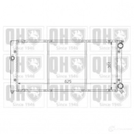 Радиатор охлаждения двигателя QUINTON HAZELL qer1414 GG7 N4V Volkswagen Golf 3 (1H1) Хэтчбек 2.0 GTI 16V 150 л.с. 1992 – 1997 5016593371804