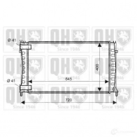 Радиатор охлаждения двигателя