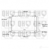 Радиатор охлаждения двигателя QUINTON HAZELL Z0T JM qer1105 5016593368828 669874