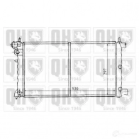 Радиатор охлаждения двигателя QUINTON HAZELL 8T71 T87 qer1279 5016593370340 670006