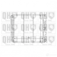 Радиатор охлаждения двигателя QUINTON HAZELL 5016593371965 qer1429 C HVAMC 670132