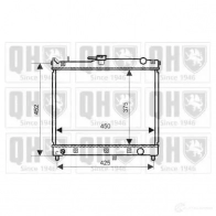 Радиатор охлаждения двигателя QUINTON HAZELL 5050438008258 Suzuki Jimny (JB, SN) 1 Внедорожник 1.3 16V (SN413) 80 л.с. 1998 – 2025 qer2313 7 K2B7