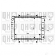Радиатор охлаждения двигателя QUINTON HAZELL R QRQ5 qer2369 5050438008814 670979