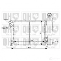 Радиатор охлаждения двигателя QUINTON HAZELL 9 OE253 qer1857 670483 5016593553460