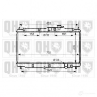 Радиатор охлаждения двигателя QUINTON HAZELL 5016594017237 670556 1 FCWC qer1935